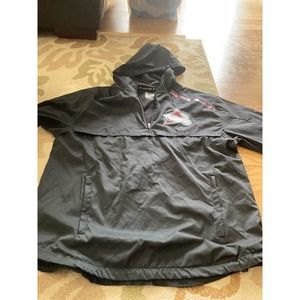 Fanatics Colorado avalanche rinkside anorak 1/4 zip jacket size L